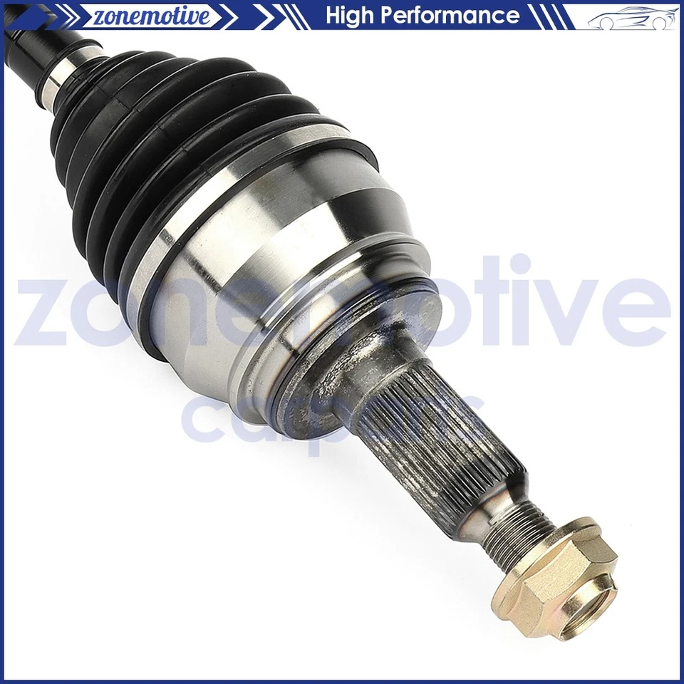 Compatível com GMC Yukon XL 1500 6.2L 5.3L 6.0L 2007-15 discos de freio dianteiro rotores + eixo CV - Imagem 4 de 4