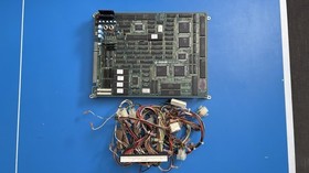 The Simpsons PCB - 4 Player Arcade Konami 1991 Working W JAMMA Harness