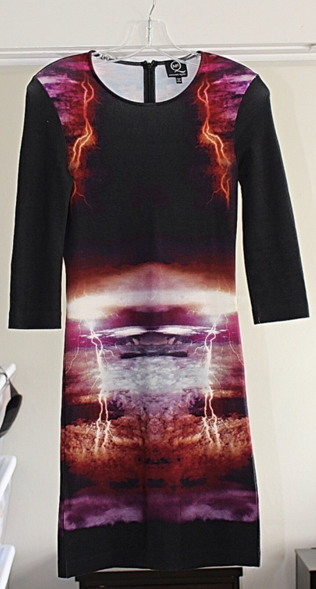 VIP【関税送料無料】希少 ALEXANDER MCQUEEN MULTICOLOUR DRESS McQ Alexander McQueen Lightning Dress - sz S - EUC | eBay