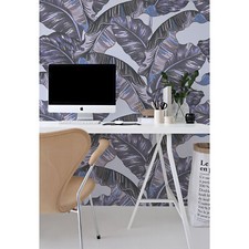 Tropical Palm Leaves Removable Exotic Botanical Art Repositionable wall mural