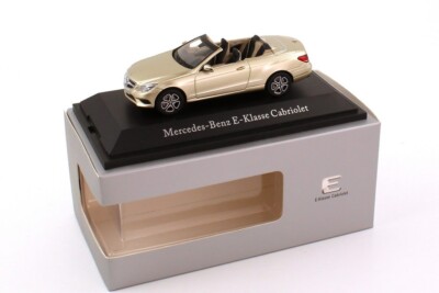 KYOSHO 2013 Mercedes E-Klasse Cabrio (A207 MOPF) Argonit Silver 1:43 Dealer*New!
