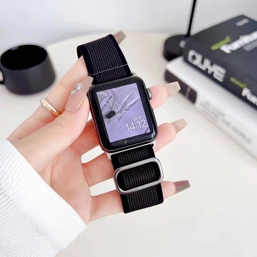 For Apple Watch Series Ultra 9 8 7 Trail Loop Wristband Nylon Band Strap 49mm - Picture 12 of 20