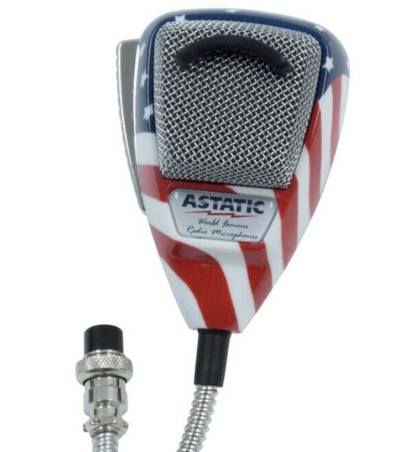 Astatic 636L-FLAG Stars N' Stripes Noise Canceling CB Radio Astatic 636L-FLAG Stars N' Stripes Noise Canceling CB Radio