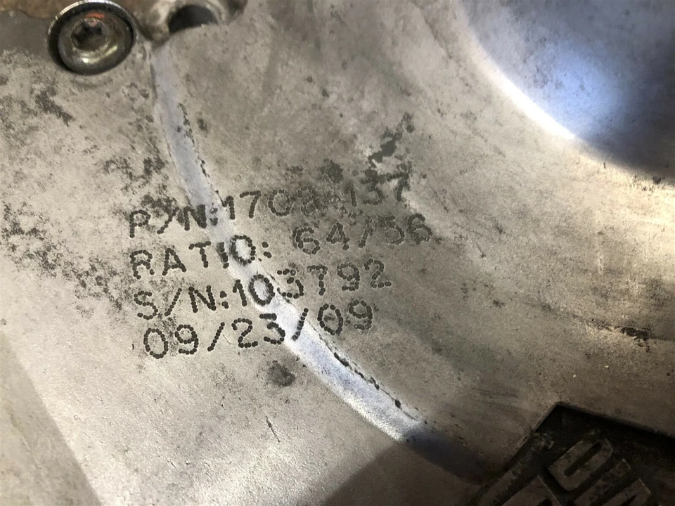 Caja de cambios Arctic Cat F8 Sno Pro 10 11 2010 2011 OEM Diamond Drive relación 64/56 Foto 3 de 4