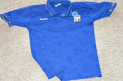 maillot de foot Italie vintage - année 1993 (début des années 1990)  - Photo 1/2