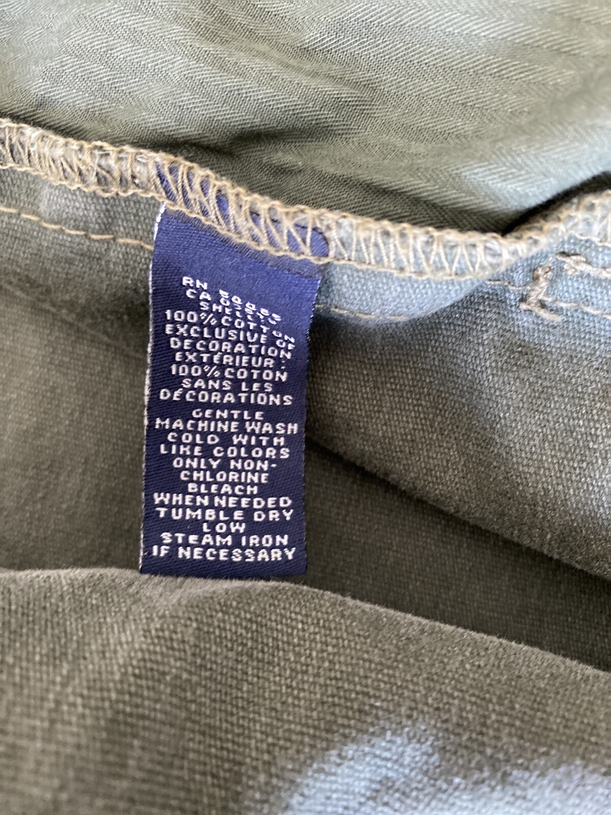 American Eagle Men’s Vintage Military style Jacket in… Gem