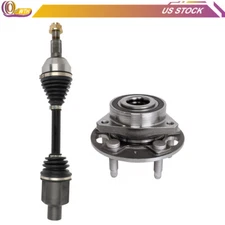 Front RH CV Axle Shaft &Wheel Hub Bearing For 2010-2016 Chevy Equinox LT LS 2.4L