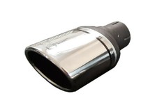 Endrohr Auspuff für AUDI A3 A4 A5 A6 A7 A8 TT oval 80x120mm links linke Seite