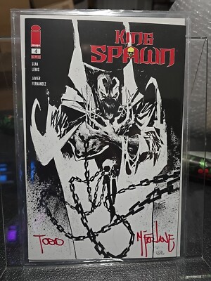 King Spawn #4 Sighed By Todd McFarlane  Cover A Jason Shawn Alexander NM 