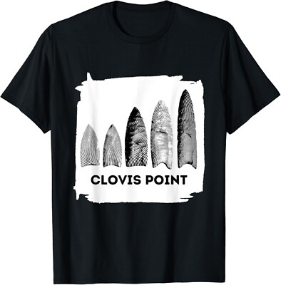 Clovis Point Arrowhead Native American Artifact Hunters Gift Unisex T-Shirt