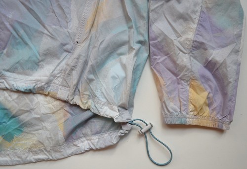 NWT Ann Taylor LOFT Lou & Grey Nylon Watercolor Sport Jacket Windbreaker - Picture 3 of 8