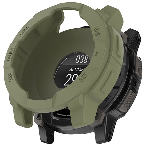 Do Garmin Instinct3 AMOLED / SOLAR Silikonowa obudowa zegarka Osłona Ramka ochronna - Zdjęcie 7 z 27