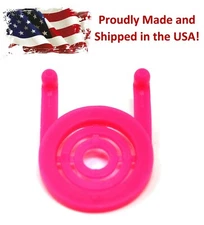 Florescent Pink Plastic Pegboard Multi-Purpose Tool Holder PEGBOARD NOT INCLUDED