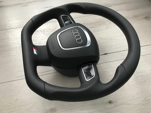 Sport Tuning S-Line Lenkrad Lederlenkrad Audi A3 A4 A5 A6 8K0 4F0 ohne Tausch - Bild 2 von 21