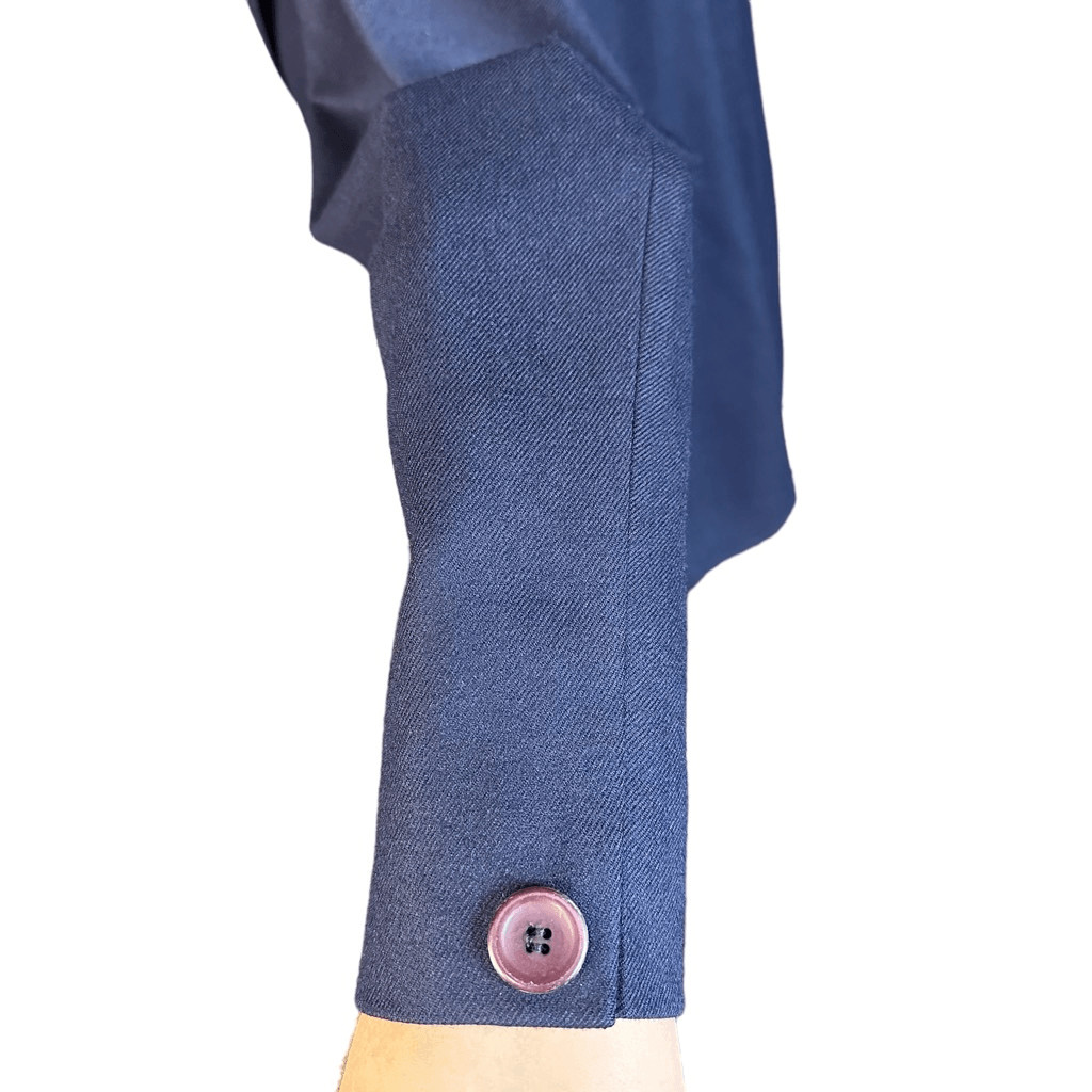 Pendleton 100% Virgin Wool Navy Blazer - image 7