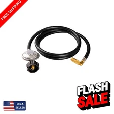 Upgrade Your Blackstone Griddle: 6ft Regulator & Hose for 20lb Tanks Efficiency