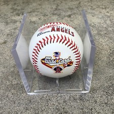 Anaheim Angels Baseball Ball Fotoball MLB 2002 Wildcard Playoff American League