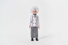 Ex ELC Chef Cook Costume Boys/Girls Outfit Book Day Fancy Dress Outfit Role play