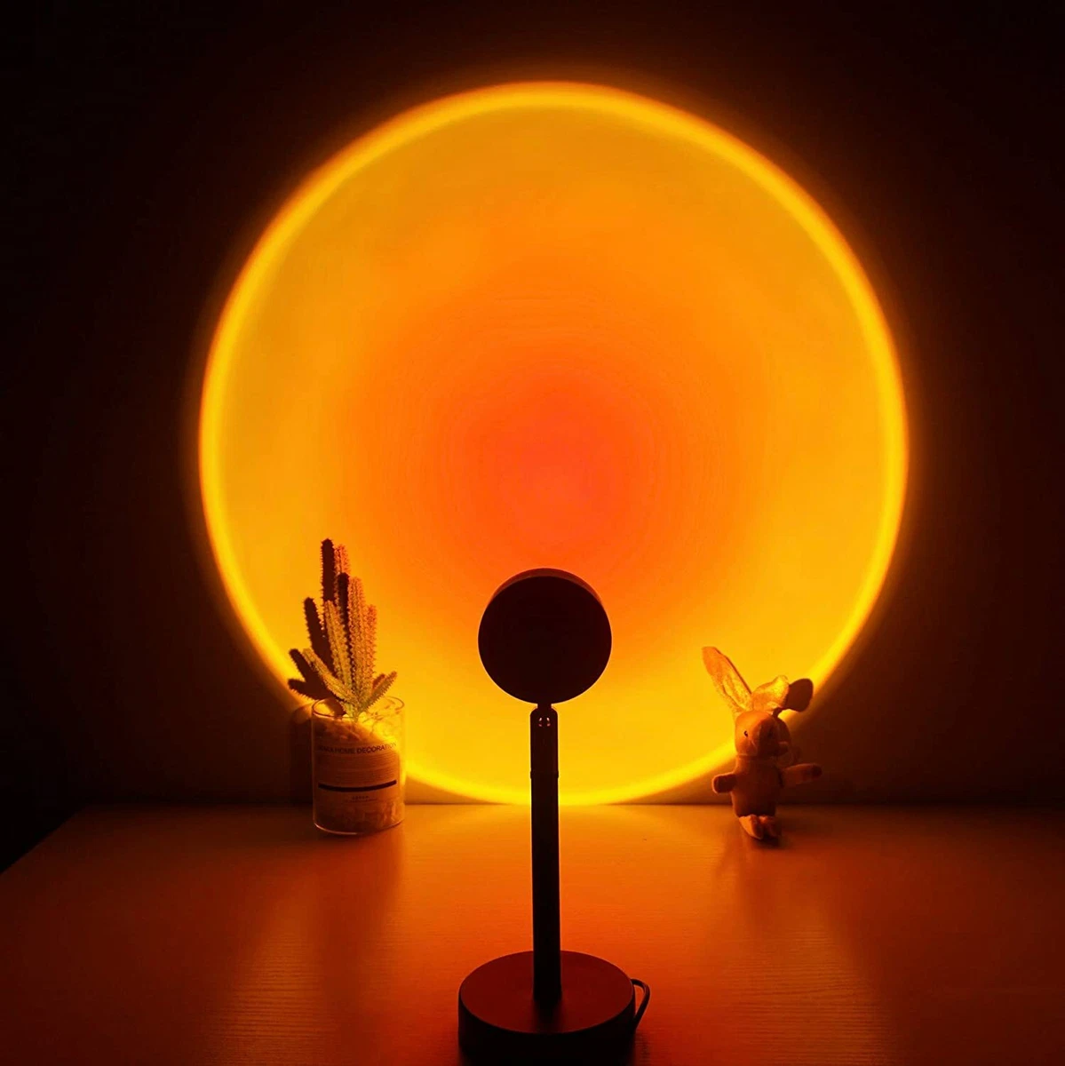 Sunset lamp light deals