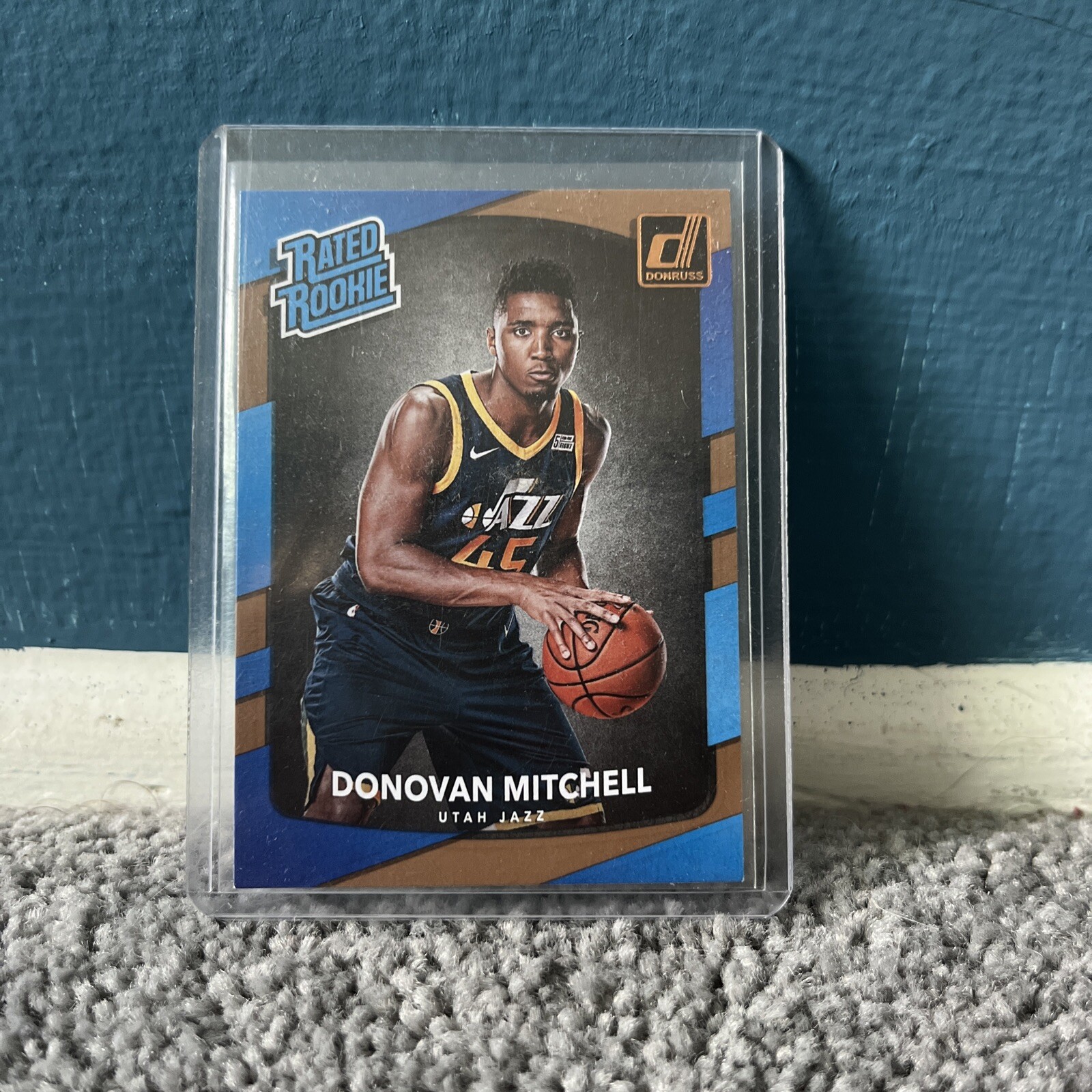 2017-18 Panini Donruss - Rated Rookies Donovan Mitchell (RC)