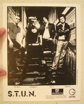 S.T.U.N. Press Kit Foto Stun Schrei Gegen Den Aufstand Der Non-Konformität