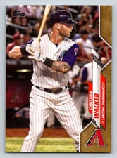 2020 Topps Gold #493 Christian Walker 2020 (ref 184854)