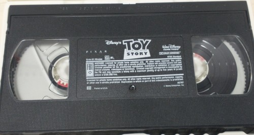 Pair of Disney TOY STORY VHS tapes Original & 2. 1995 / 1999 NOT TESTED Pixar VG - Foto 5 di 12