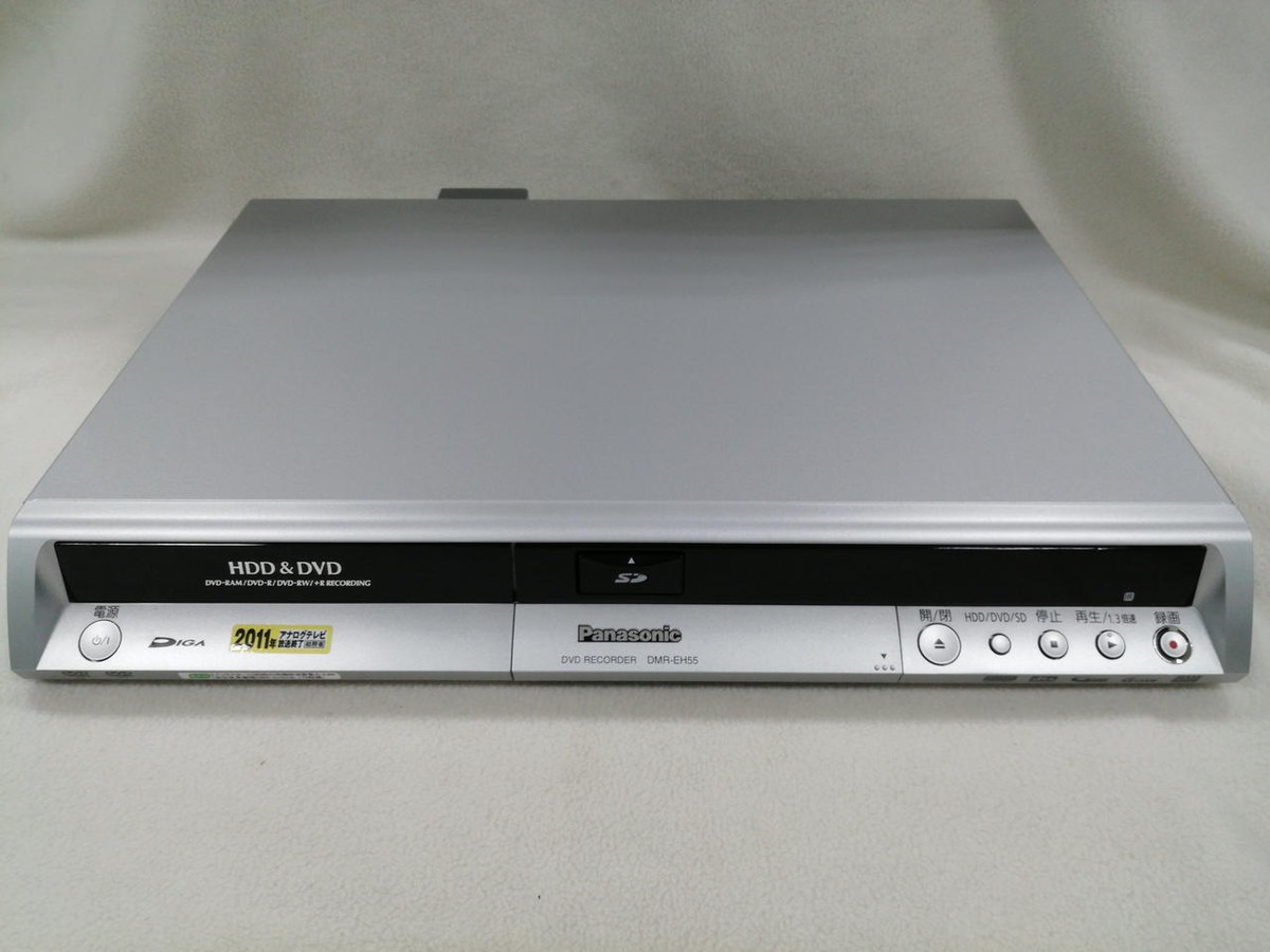 Panasonic DMR-EH55 DVD Recorder Good Condition from Japan | eBay