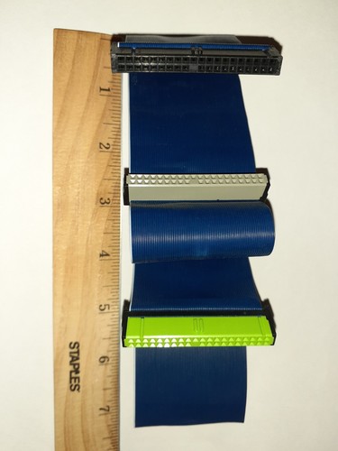 NEW BLUE Ultra 100/133 (80-Conductor) IDE/ATA Cable 18 Inches Length PC USA SHIP - Picture 4 of 9