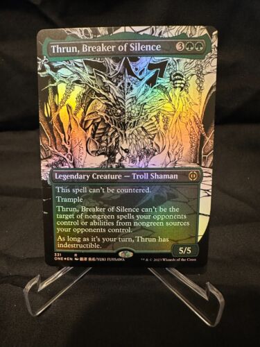 Thrun, Breaker of Silence SHOWCASE FOIL 331 Mtg Phyrexia: All Will Be ONE NM - Afbeelding 1 van 2