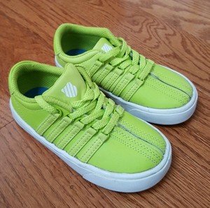 K Swiss Classic Vn Nino Chicas Chicos Zapatos Limo Verde