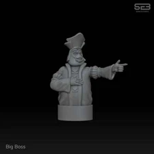 Big Boss Tank Option - SEB Miniatures | Legion compatible - 3D printed