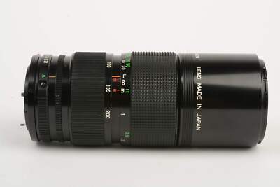 Canon FD 80-200mm f4 2-Touch NFD Zoom Lens, Pola. + case, Very