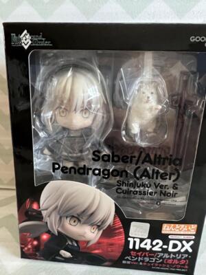 Nendoroid 1142-DX Saber/Altria Pendragon Alter Shinjuku Ver.&Cuirassier Noir New