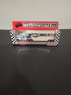 Matchbox Super Star Transporter STP Race Team Truck Vintage 1992