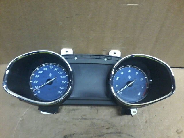 Maserati Quattroporte 2016 velocímetro clúster 24 k probado 670036055 Foto 2 de 4