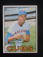 1967 Topps Baseball Card #333 Ferguson Jenkins (NM)