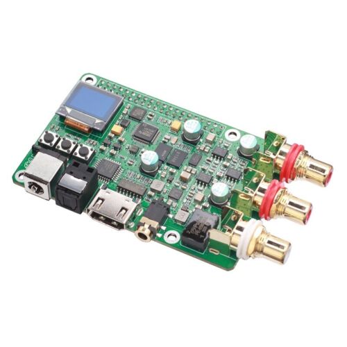 DAC Audio Decoder Board ES9038Q2M Hard Decoding HiFi Coaxial Optical I2S DSD512 - 第 1/2 張圖片