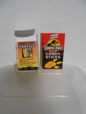 Barratts Jurassic Park (Dr Ellie Battler) Empty Sweet Packet incl. Slider