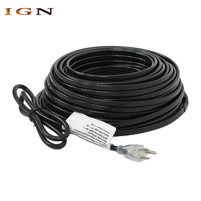 120 FT Heat Tape Water Pipes Heating Cable 8W/FT For Pipe Freeze Protection 120V