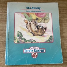 Vintage The Airship The world of Teddy Ruxpin book discover a whole New World  