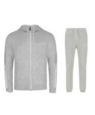 mens hugo boss grey tracksuit