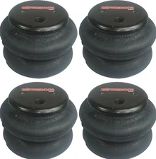 airmaxxx 2600 bags 4 air ride suspension 1/2"npt port spring kit replacement