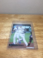 2021 Stadium Club Black Foil #101 Adalberto Mondesi Royals MLB Baseball!