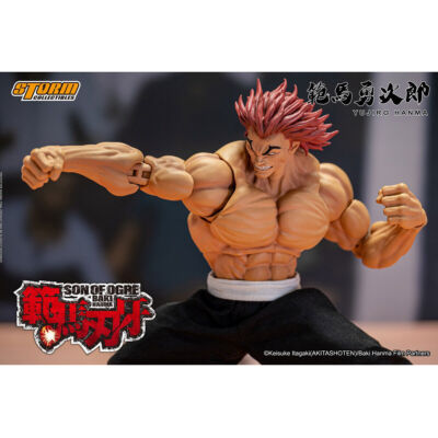 Storm Toys KIBK02E 1/12 Baki Hanma: Son of Ogre Hanma Yujiro Figure 6'' In Stock