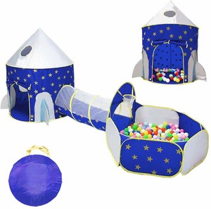 tent tunnel ball pit