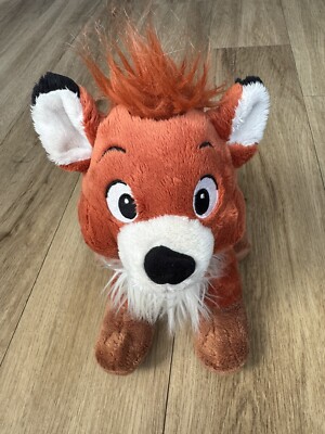 Disneyland Paris Disney Store Todd Soft Plush Toy From The Fox And The  Hound UK