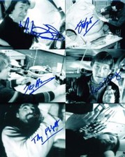 STAR WARS - Jabba's Puppeteers and Modelmakers - 5 GENUINE SIGNED AUTOGRAPHS