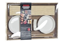 Sushi SET ACCESSORI 2 con ciotoline ceramica PIATTO VASSOIO TAVOLO CUCINA