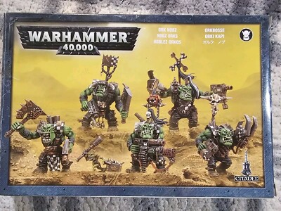 Warhammer 40k - Ork Nobs Nobz  - New in box - Still on Sprue